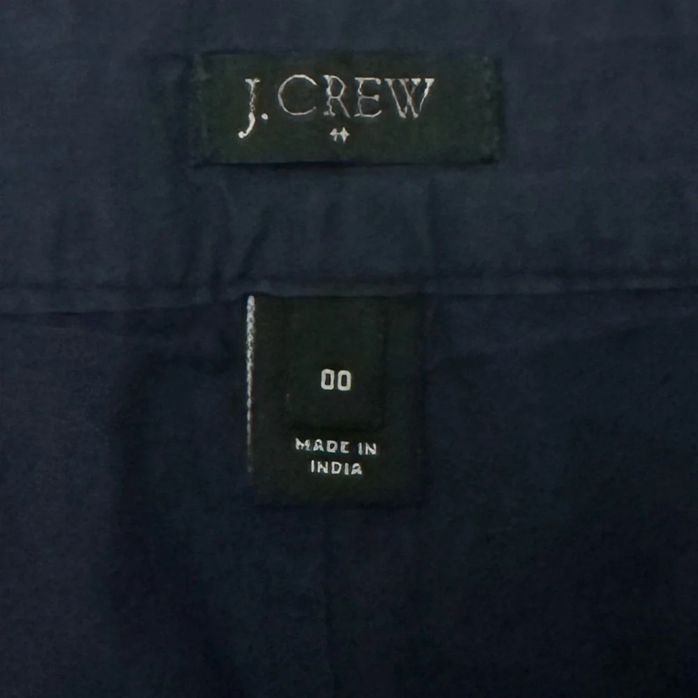 J Crew Navy Eyelet Women's Shorts - Picture 3 of 3